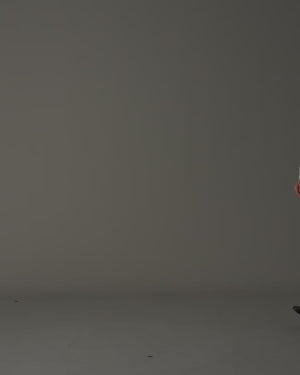 Cross Stitch Pleated Wide-Leg Pants